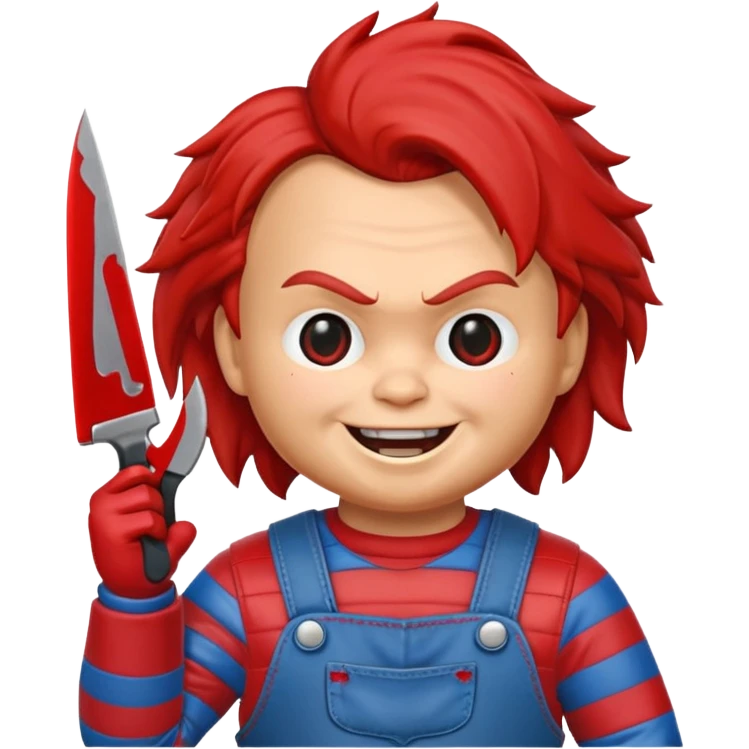 Un emojin de chuky emoji