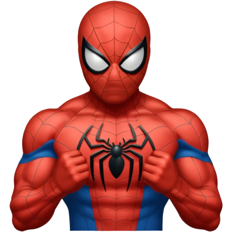 Homem aranha bravo emoji