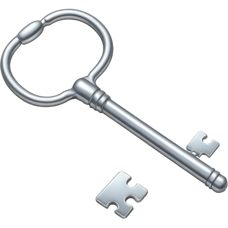 silver keys emoji