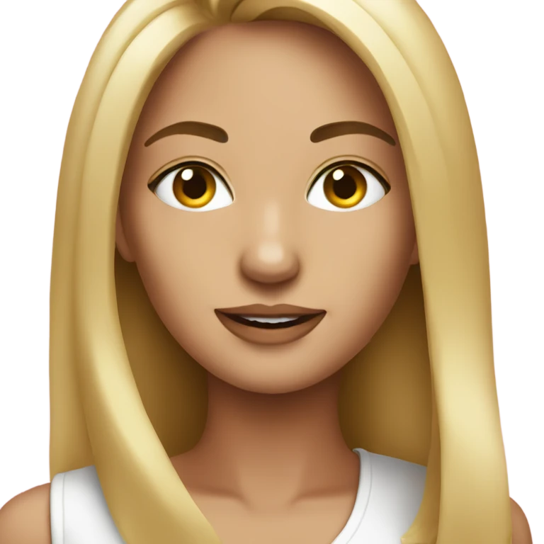 Model getting paid emoji