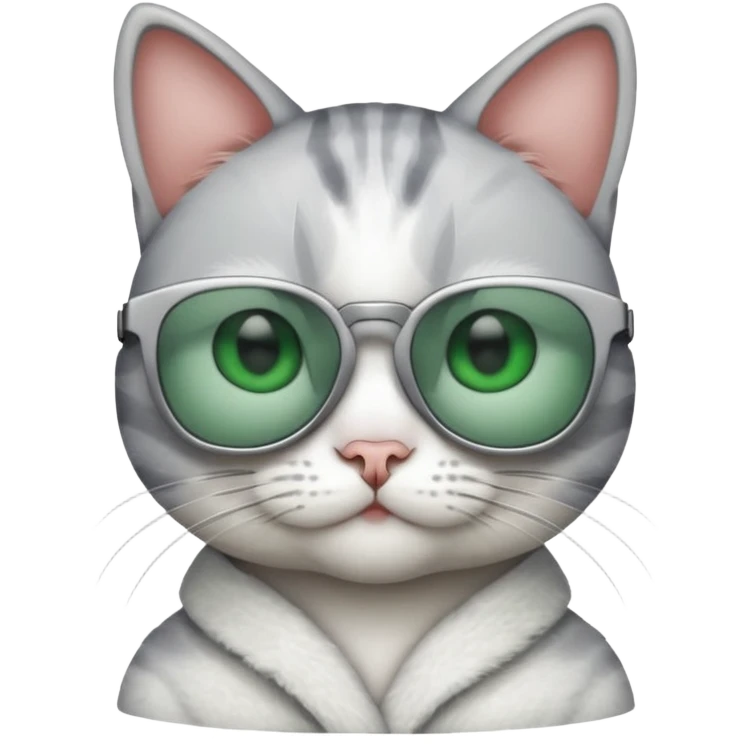 Cat wearing sunglasses emoji