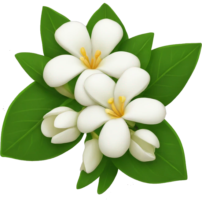 Jasmine flowers emoji