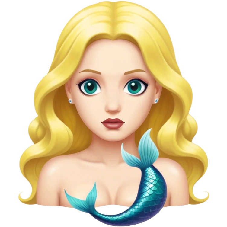 Eminem the rapper of siren the mermaid emoji