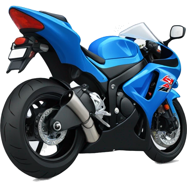 Suzuki GSX-R 600 K7 blue  emoji