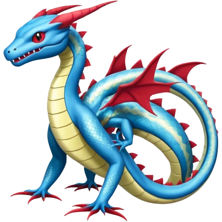 Salamence-Salandit-Gyarados-Dratini-Flygon-Dragonair-fusion-hybrid-creature  emoji