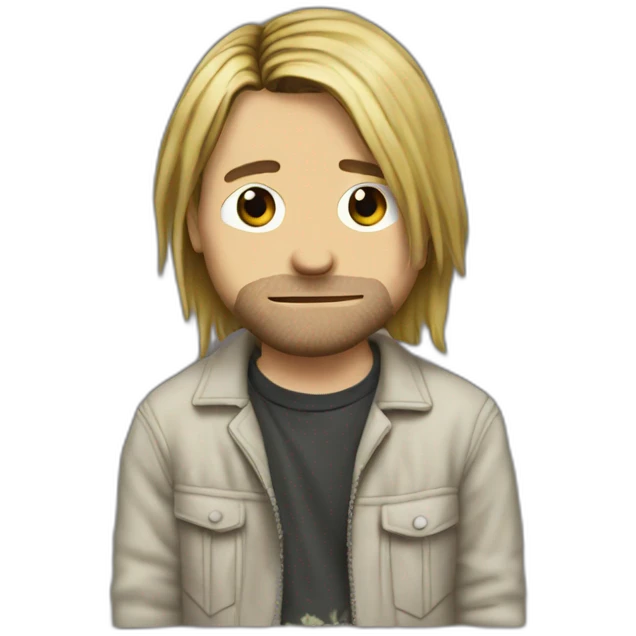 Kurt cobain emoji