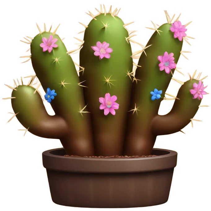 Cactus de chocolate  emoji