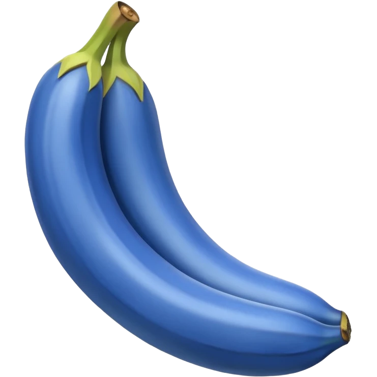 blue banana emoji