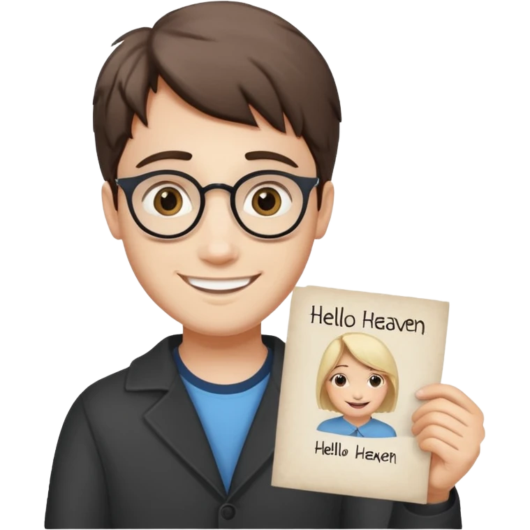Harran Potter olsun elinde kağıt olsun kağıtta merhaba cennet yazsın emoji