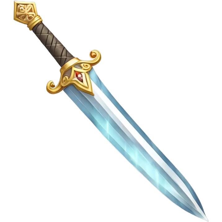 Diamond sword emoji