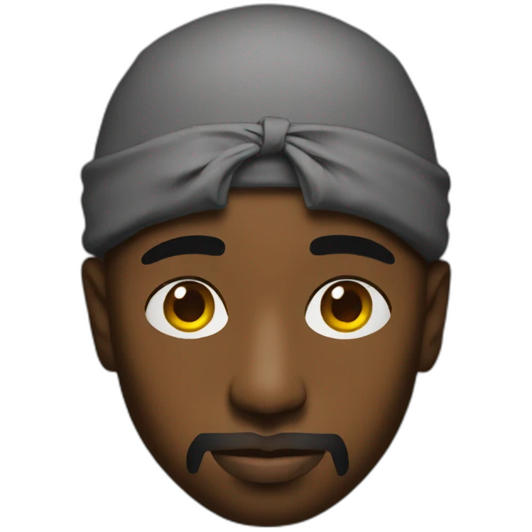 Tupac emoji