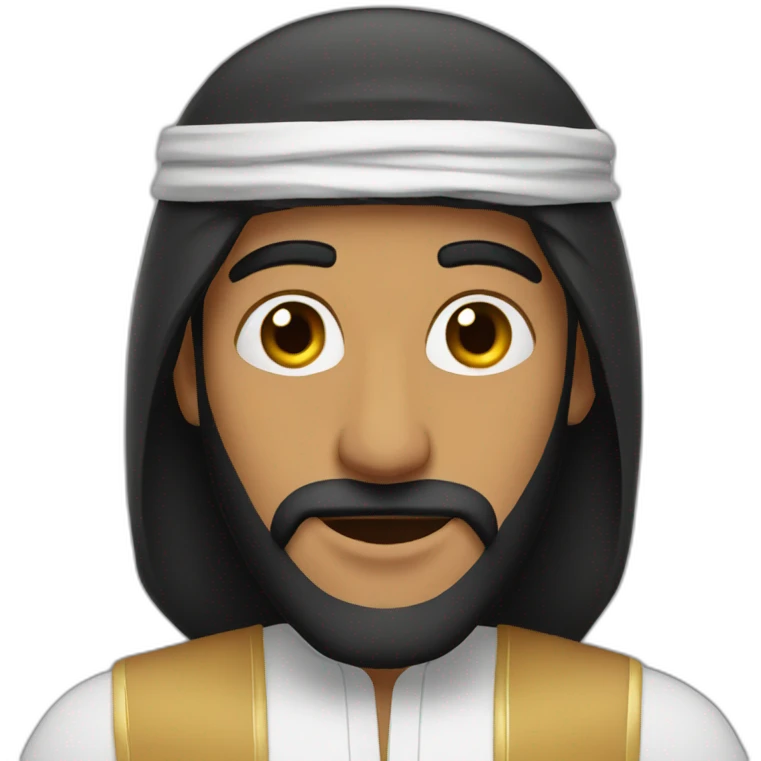 Homme arabe emoji