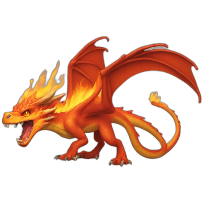 Dracaufeu emoji