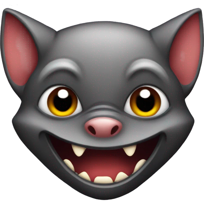 Vampire bat emoji