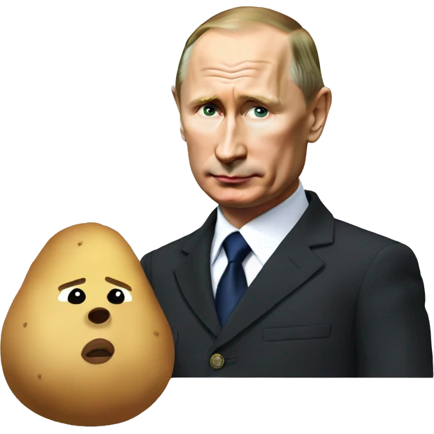 putin and potato emoji