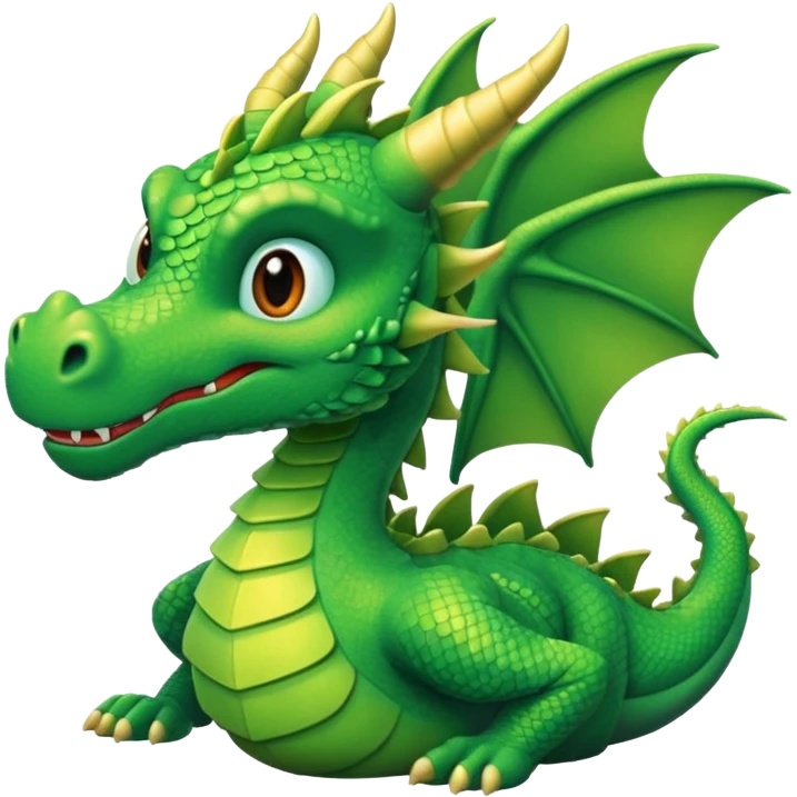 Puff the magic dragon emoji