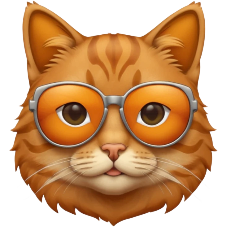 Cat wearing sunglasses emoji