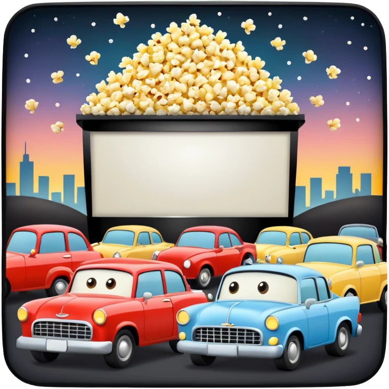 Drive in movies emoji
