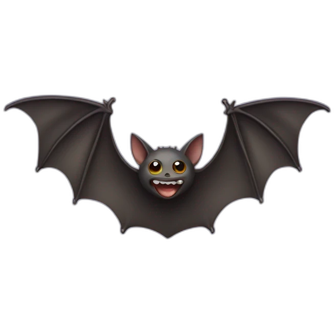 Bat from mac emoji