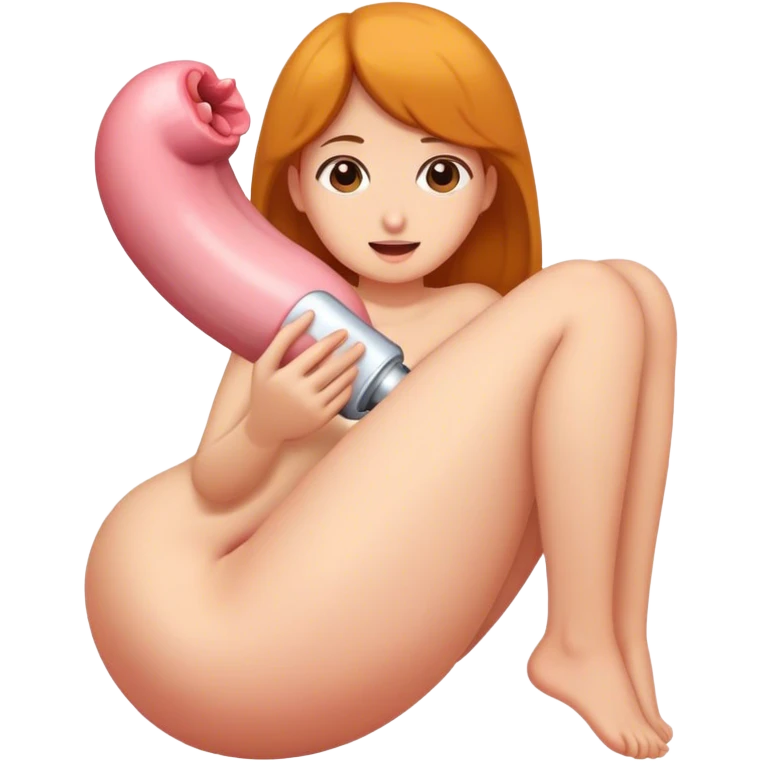 large penis inserted into girls vagina emoji