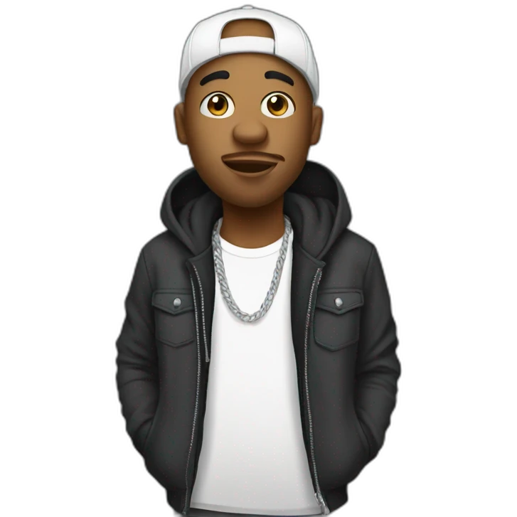 Le rappeur jul  emoji