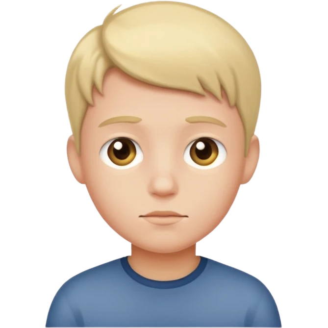 portrait of a lone boy emoji