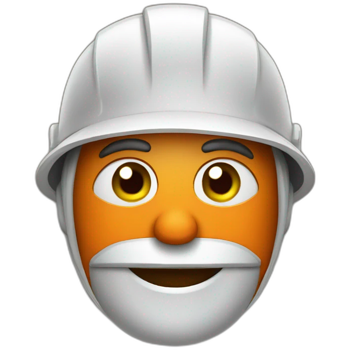 pumpkin worker emoji