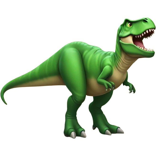T Rex salute emoji