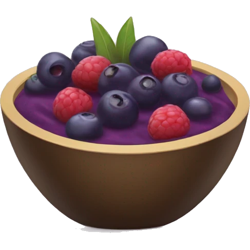 acai bowl emoji