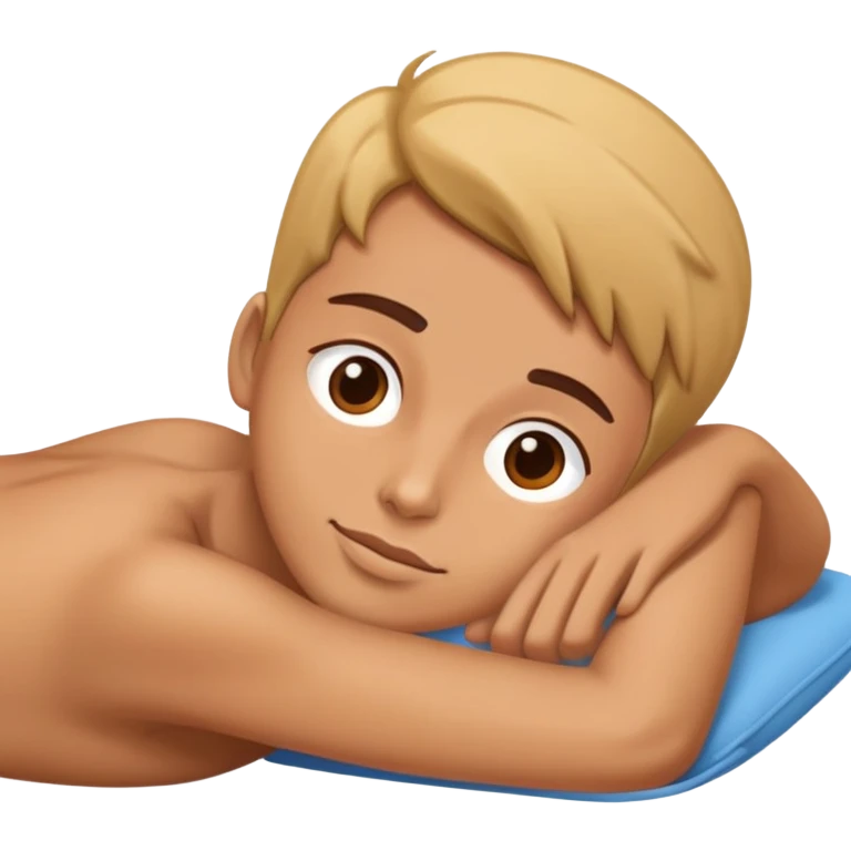 Person laying down emoji