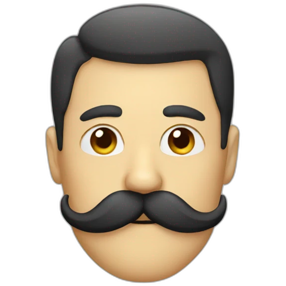 moustache emoji