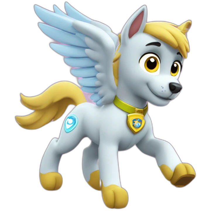 paw patrol Pegasus emoji