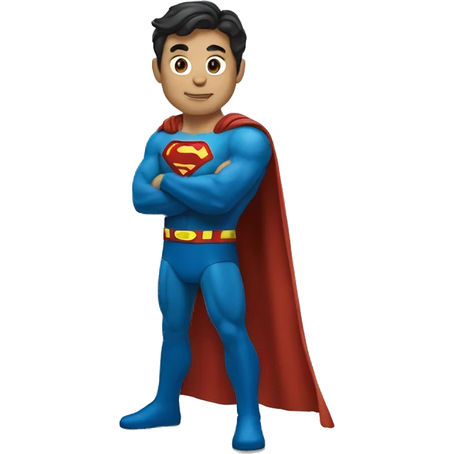 Super man emoji