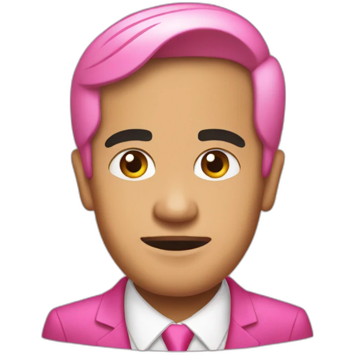 jokowi pink emoji