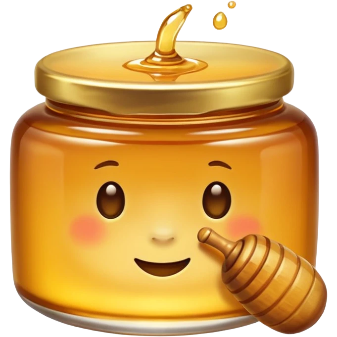 a honey dmoji emoji