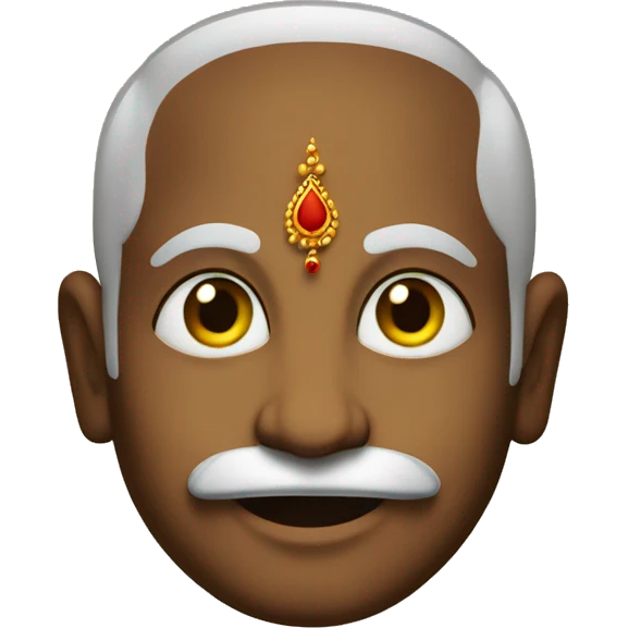 Krishna tilak emoji