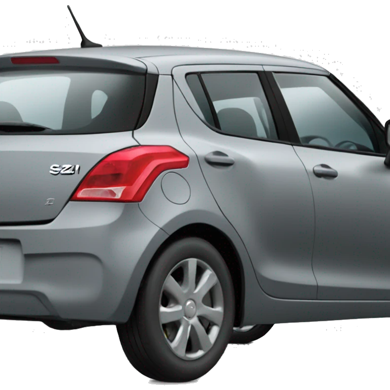 Car suzuki swift grey year 2024 emoji