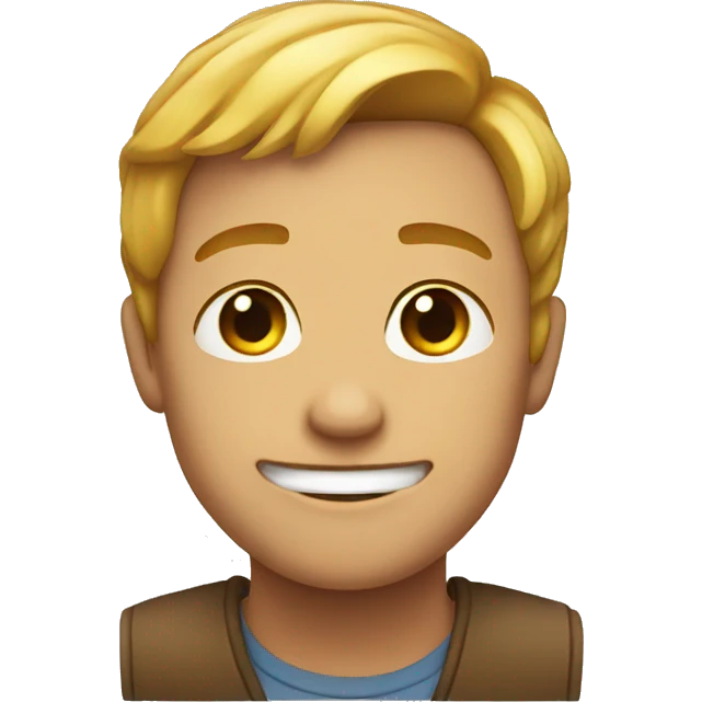 Awkward smile emoji