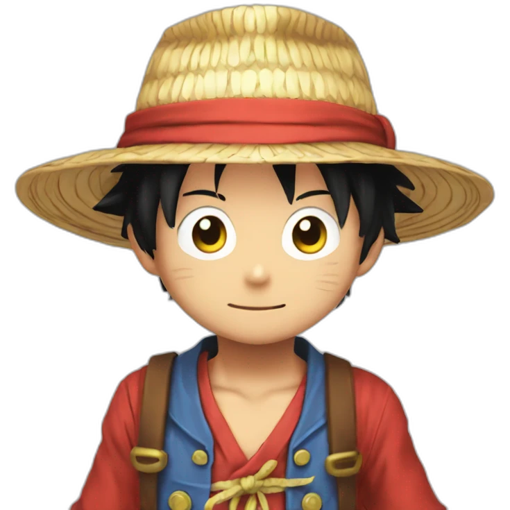 Mini luffy mignon emoji