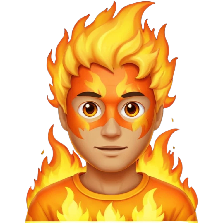 fire man emoji