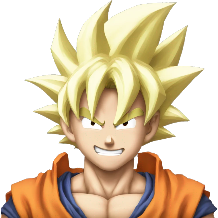 Goku feliz emoji