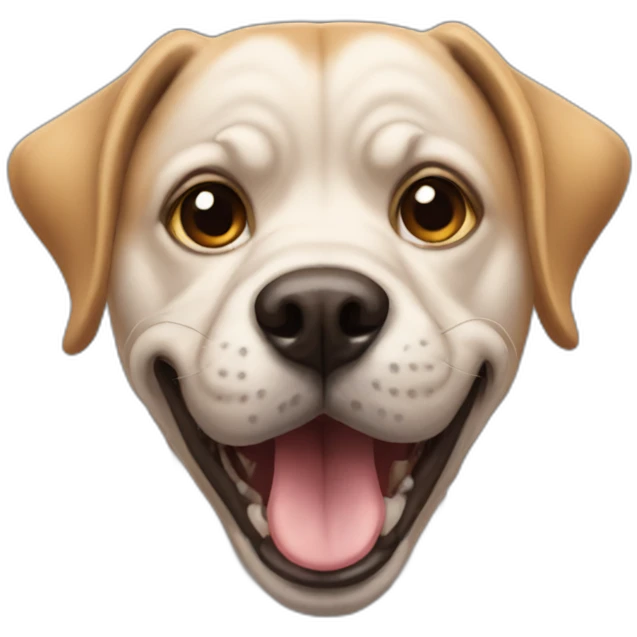 Ugly Dog emoji