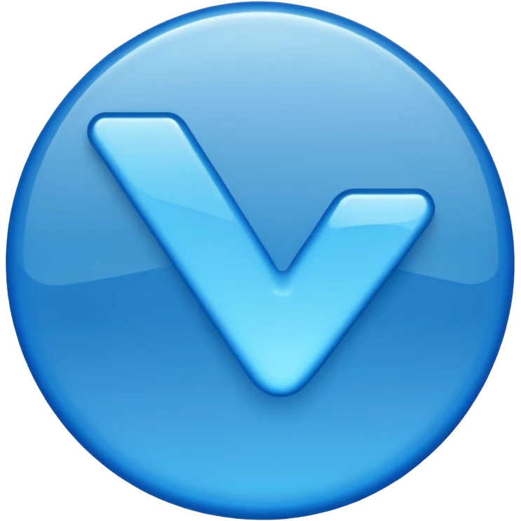 Verified blue tick emoji