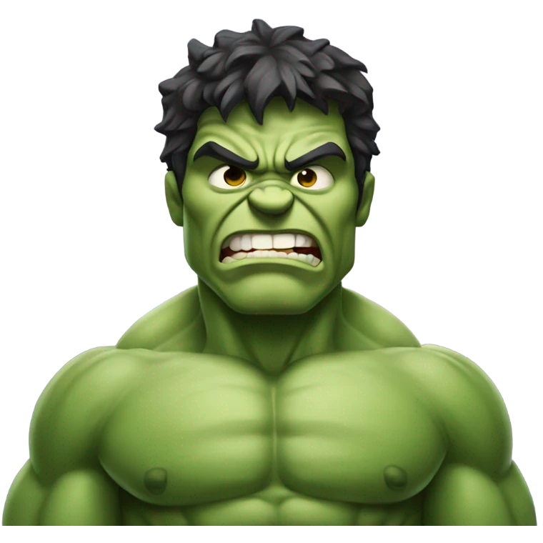 Hulk man  emoji