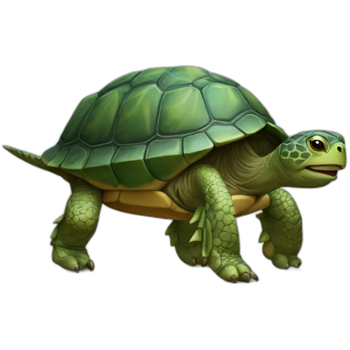 Tortue sur chien  emoji