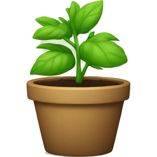 plant with cross emoji