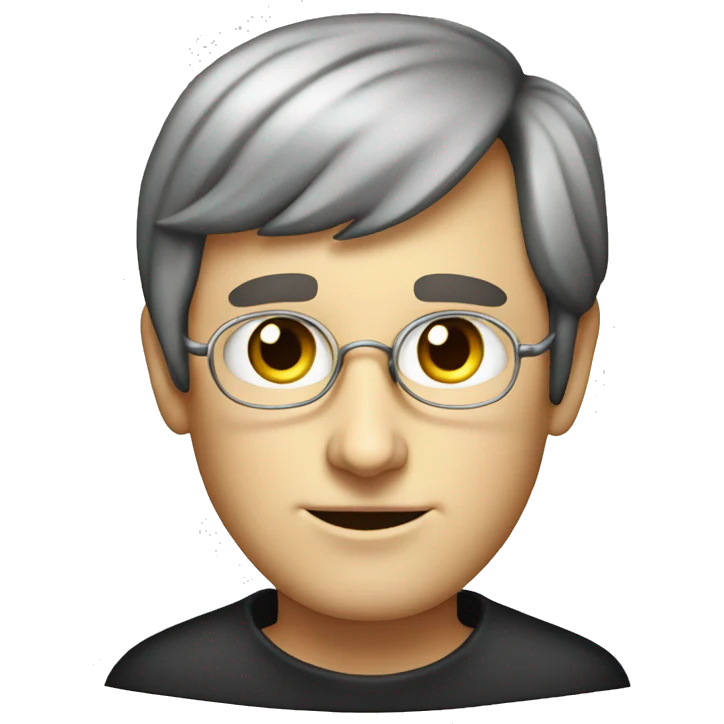 young Steve Jobs by Walter Isaacson emoji