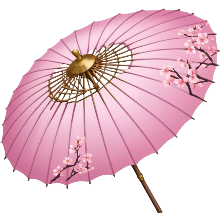 A beautiful Sakura parasol  emoji