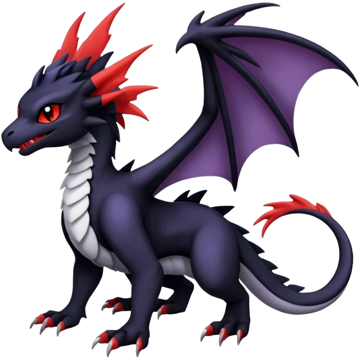 Salandit-Absol-Noibat-Noivern-Hybrid (Full body) emoji
