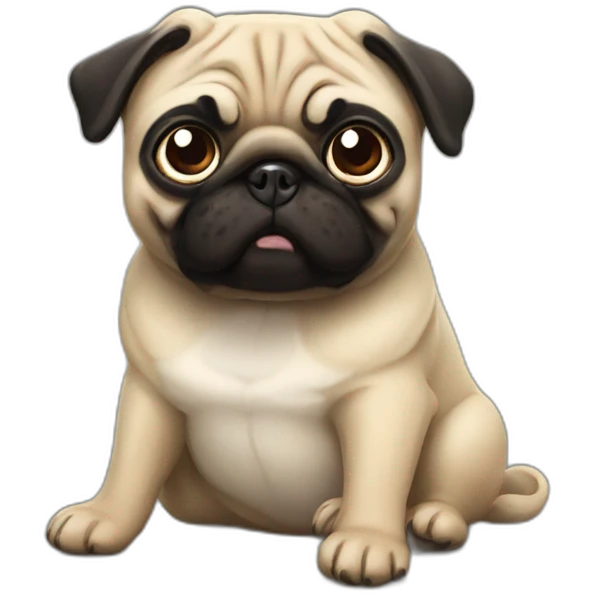pug gaming emoji